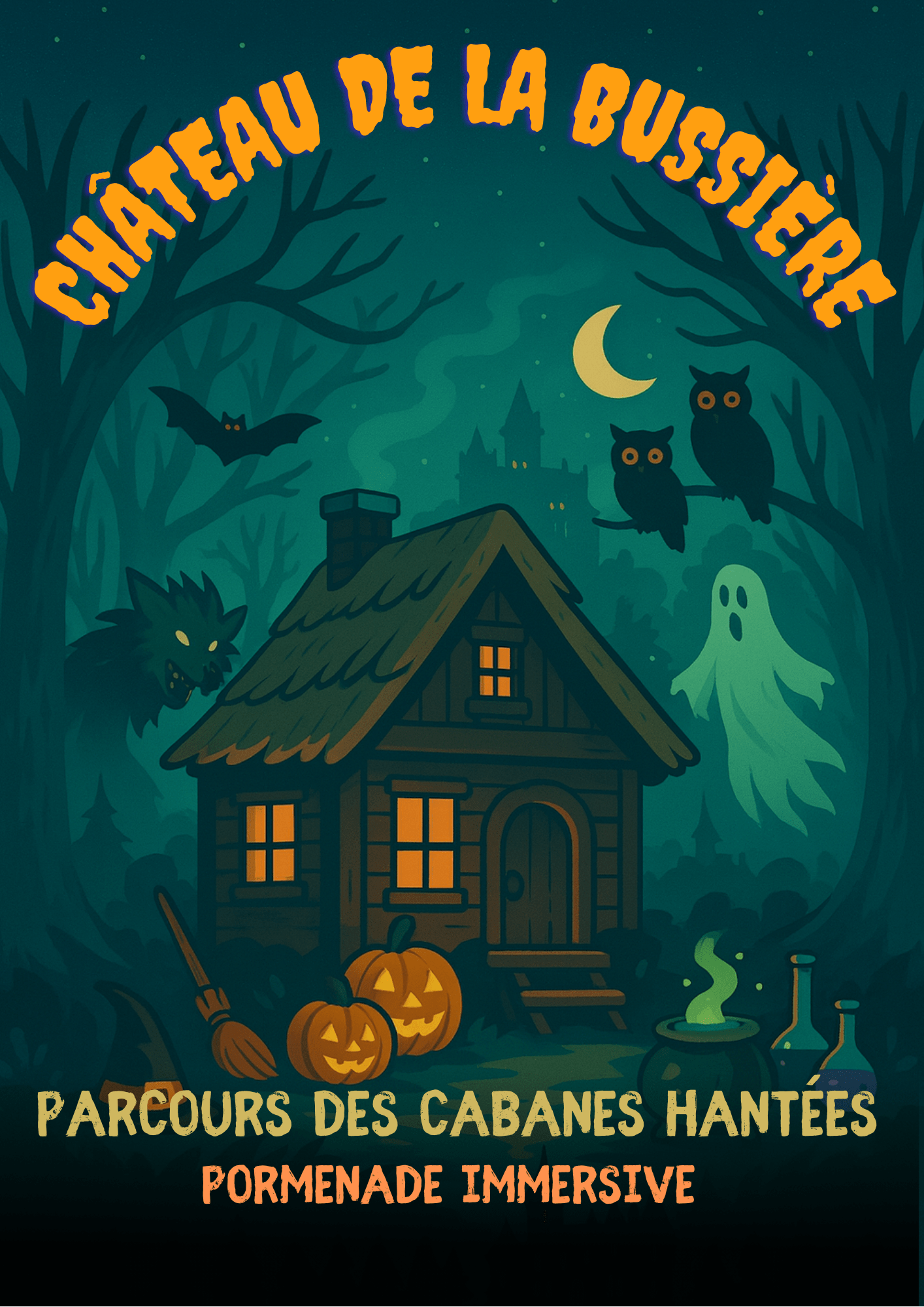 Affiche Halloween sans